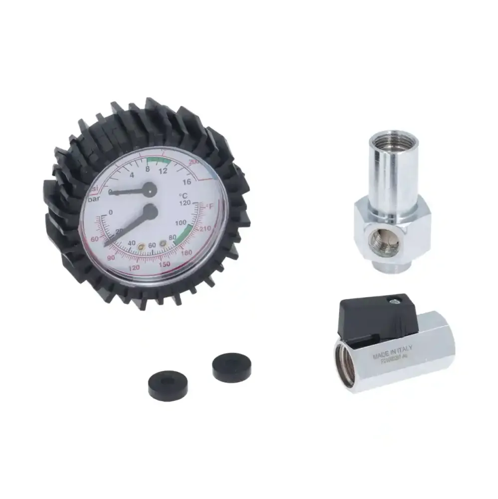 Termometer og Trykkmanometer Portafilter