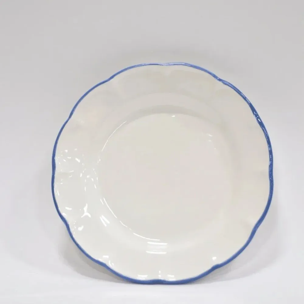 Little Plate Light Blue Line