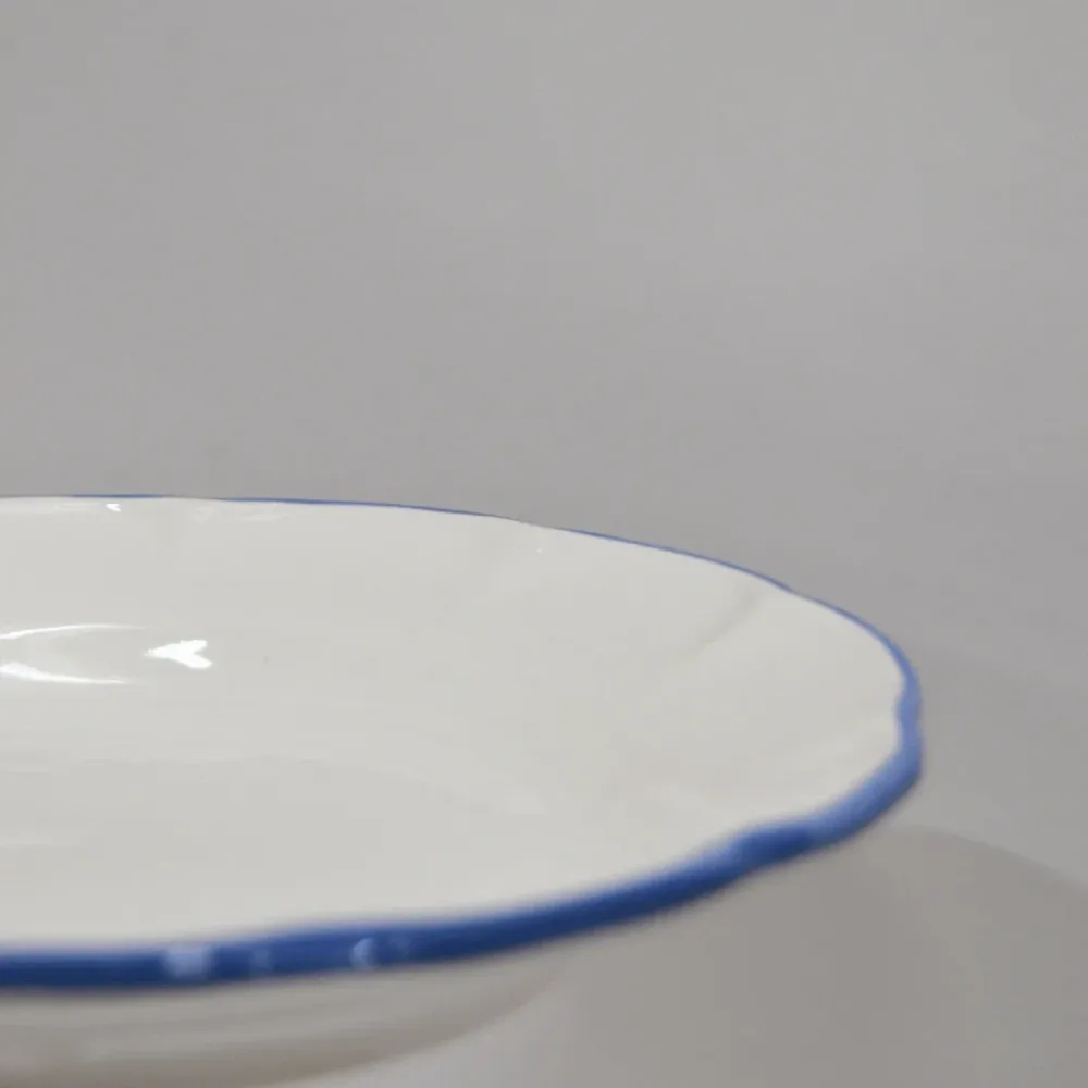 Little Plate Light Blue Line