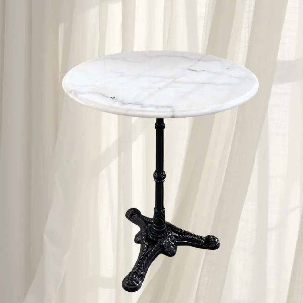 Bistrot Round Marble Table