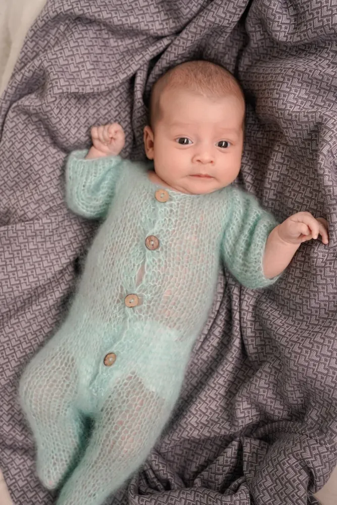 Babyteppe hjerte2heart stein