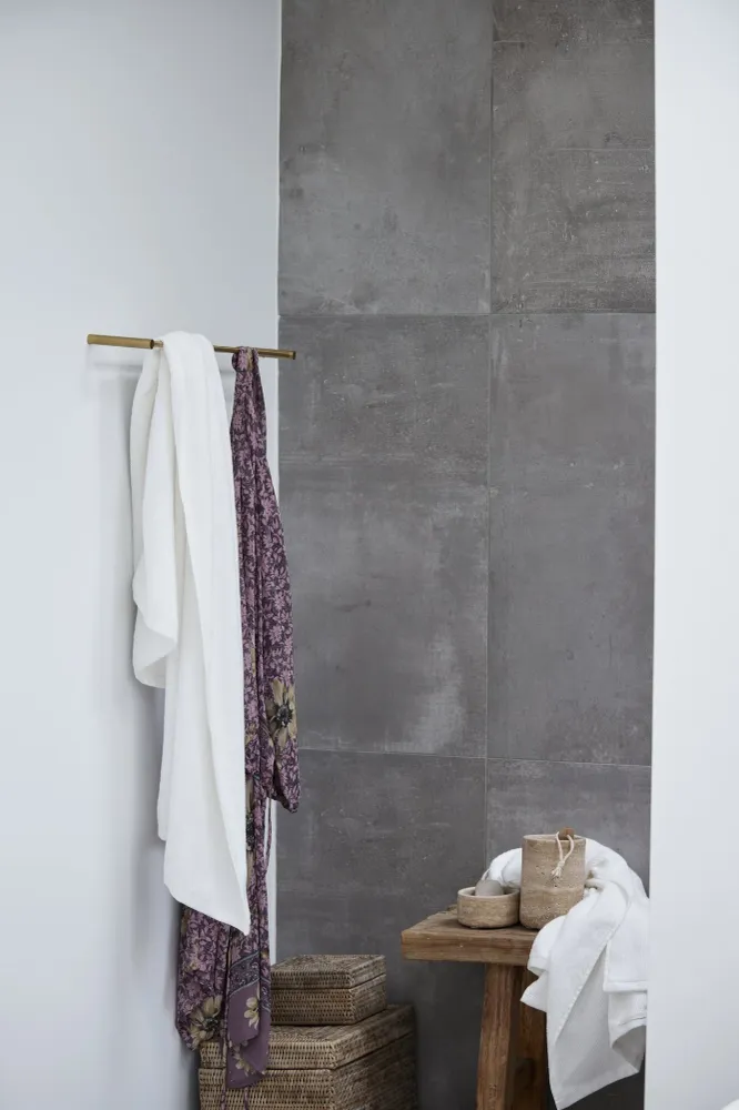 Molli badeklut 140x70 cm. hvit