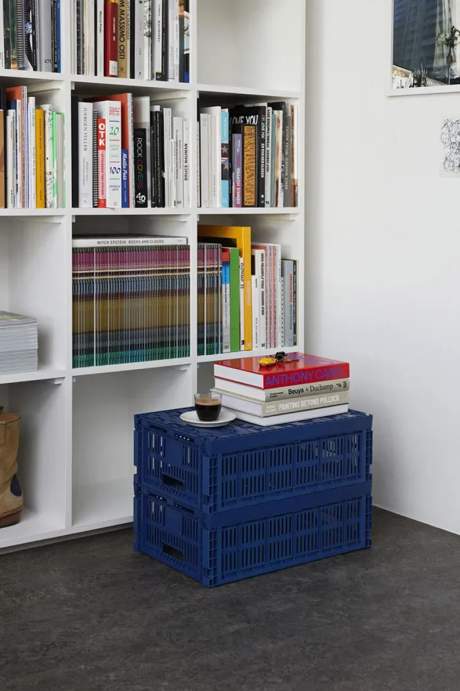 Colour Crate Boks Dark Blue L