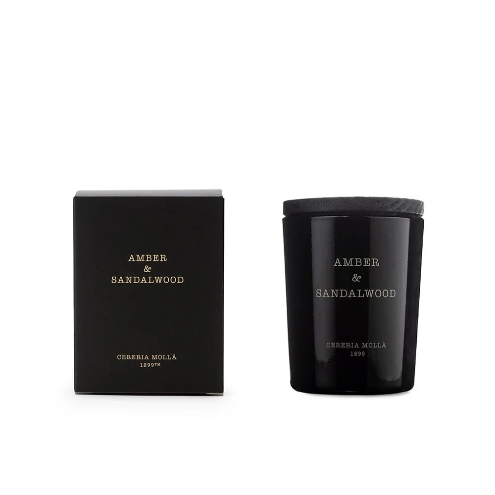 Duftlys Amber & Sandalwood 70 gr