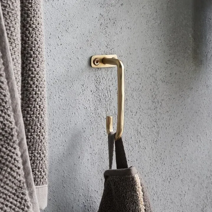 Knagg Welo Børstet Messing