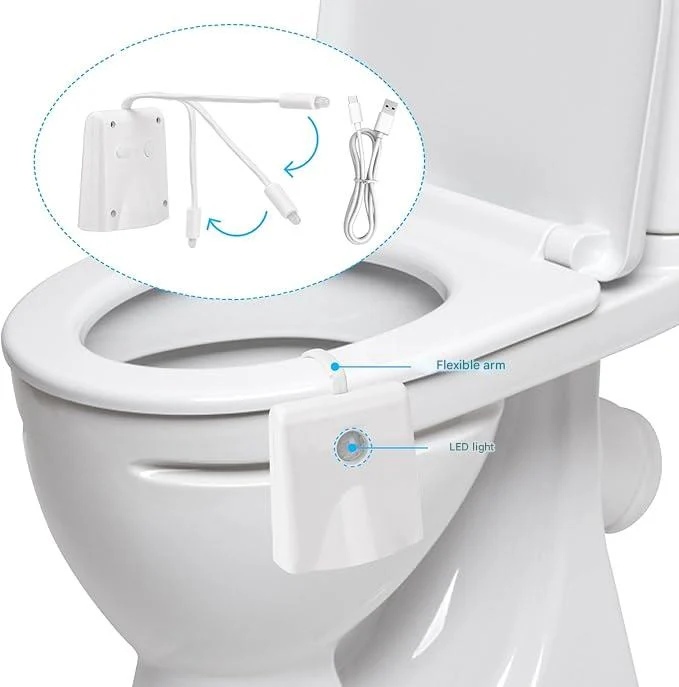 Ledsen™ ToiletLight: Bevegelse Sensor Toalett Natt Lys