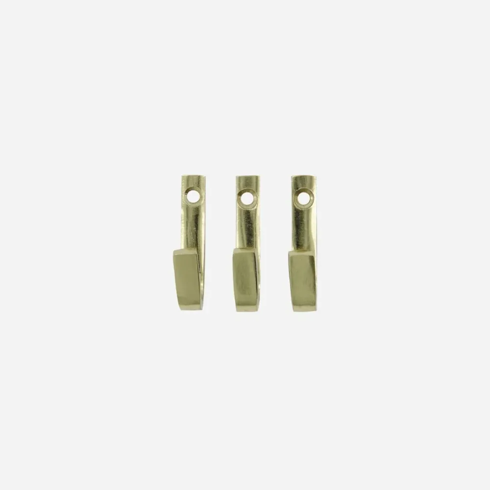 3 stk | Knagg Bath Gold
