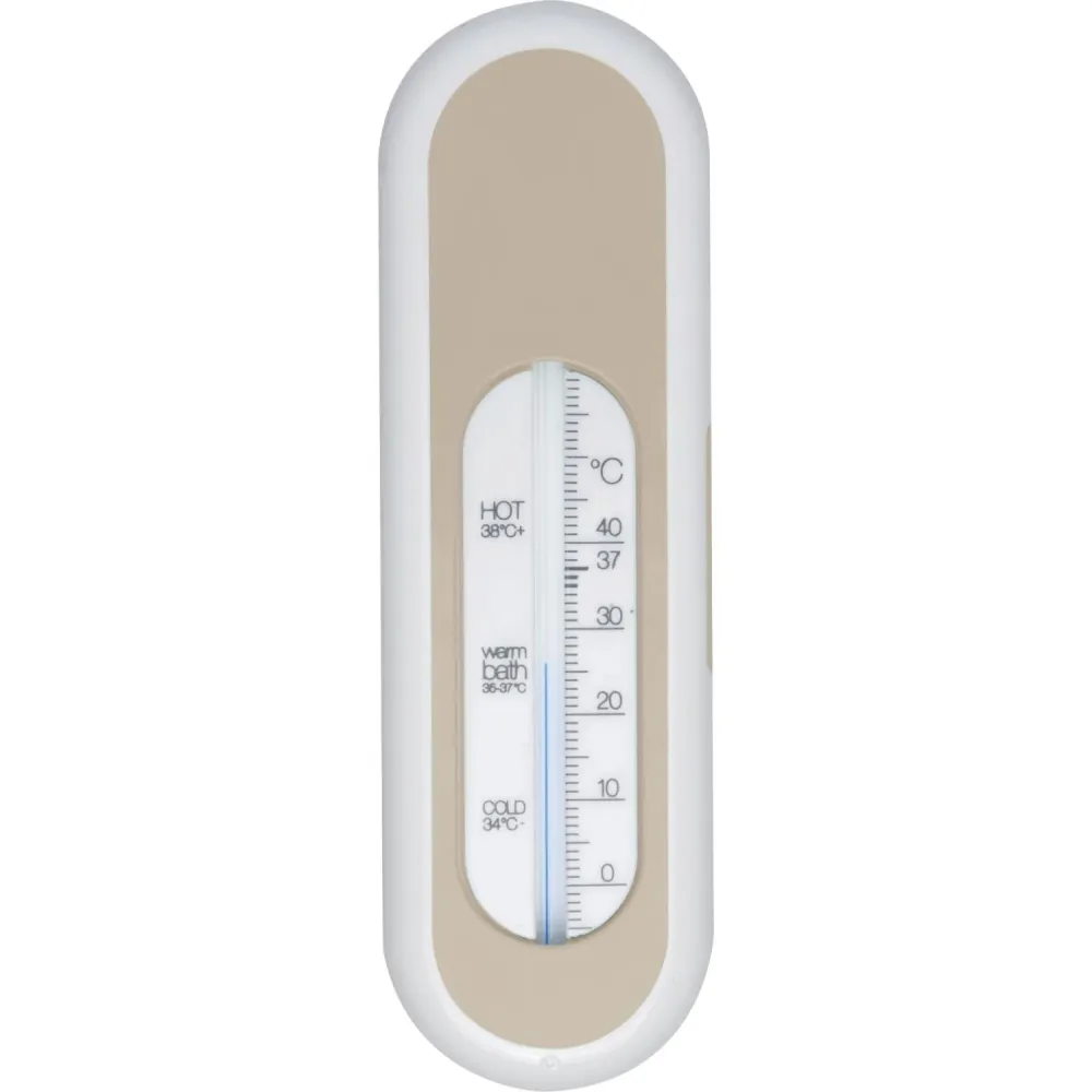 BabyDan Taupe Bebejou Badetermometer