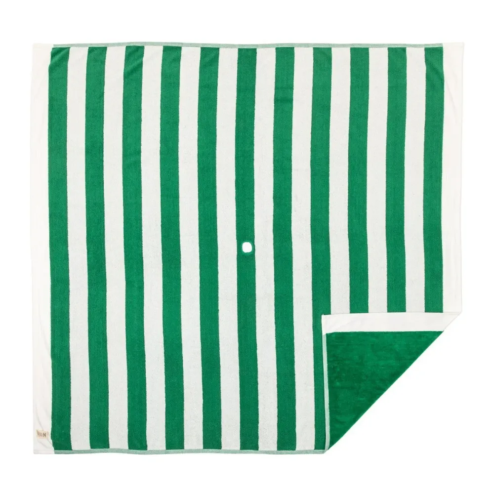 Beach Blanket Canyon Green Stripe