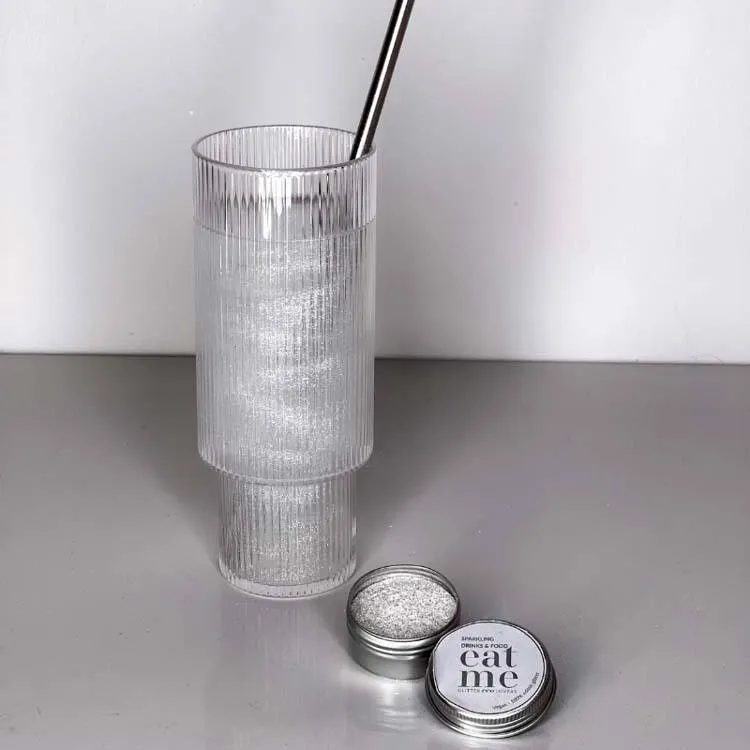 EAT ME Clear Glitter