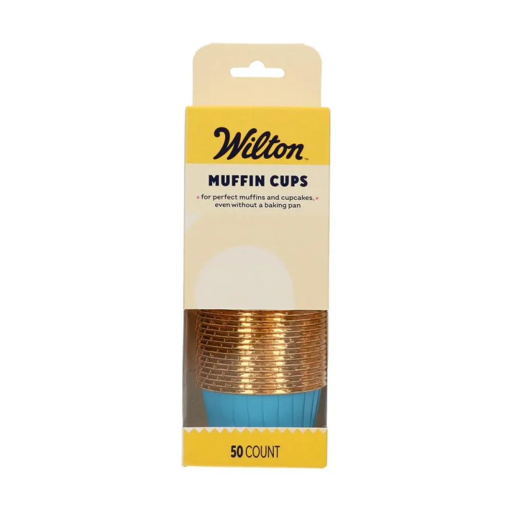 Wilton Muffinsformer, Nut cups -Blå-, pk/50
