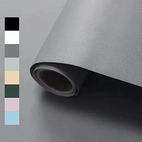 Kontaktplast - Ensfarget Grå (60 cm x 5 m)