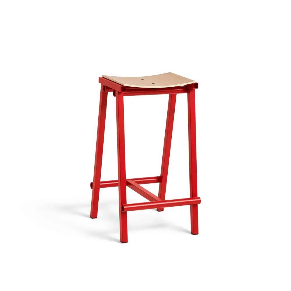 Barstol Taburet 8 Signal Red