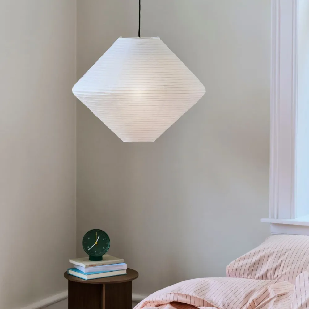 Rispapir Lampeskjerm Diamond Ø60