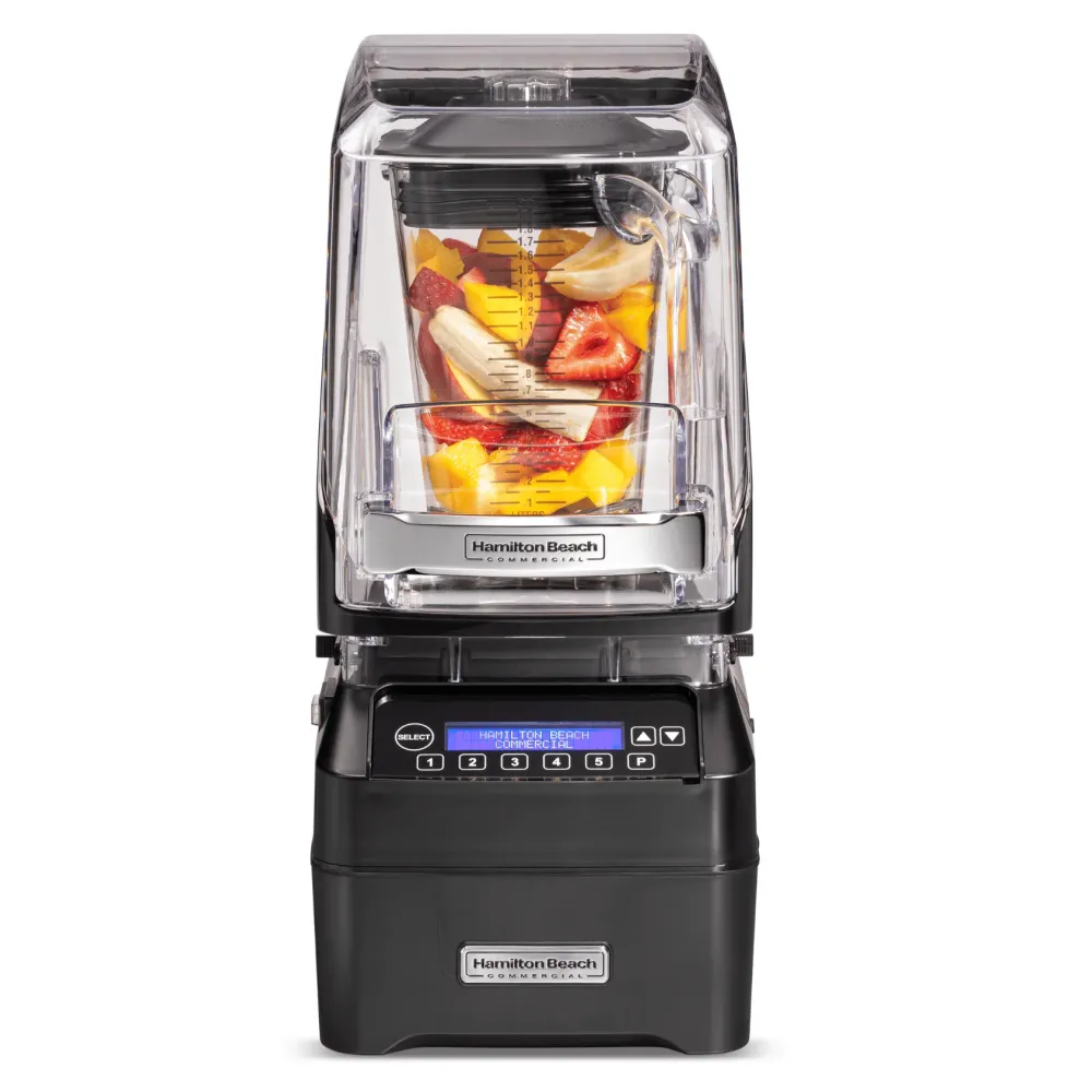 Hamilton Beach Commercial® Eclipse™ høytytende blender med 64 oz/2 l Wave~Action®-beholder – HBH755R-CE-serien