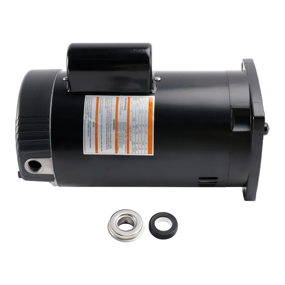 B2840 B840 2,5 hk 230V Pool Pump Motor 56Y Frame Square Flens