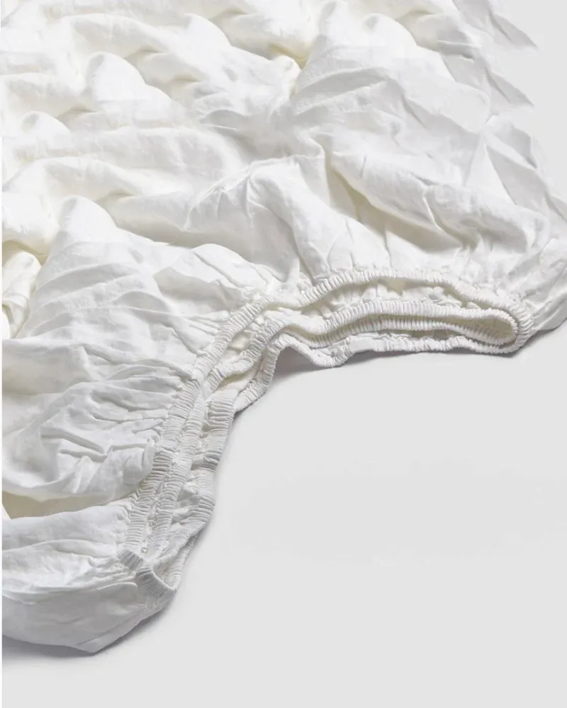 Facon laken - fransk lin 90 cm.