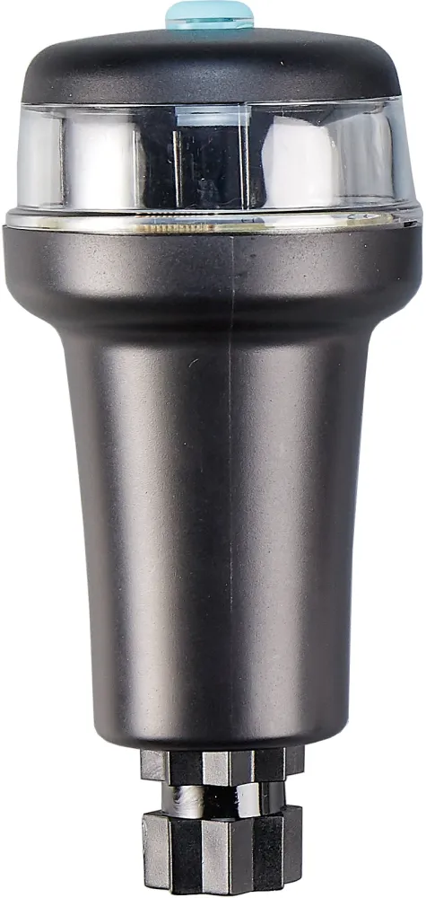 Batterilanterne LED, sett m/mast