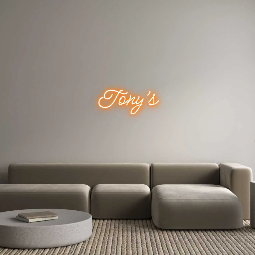 Custom Neon: Tony’s