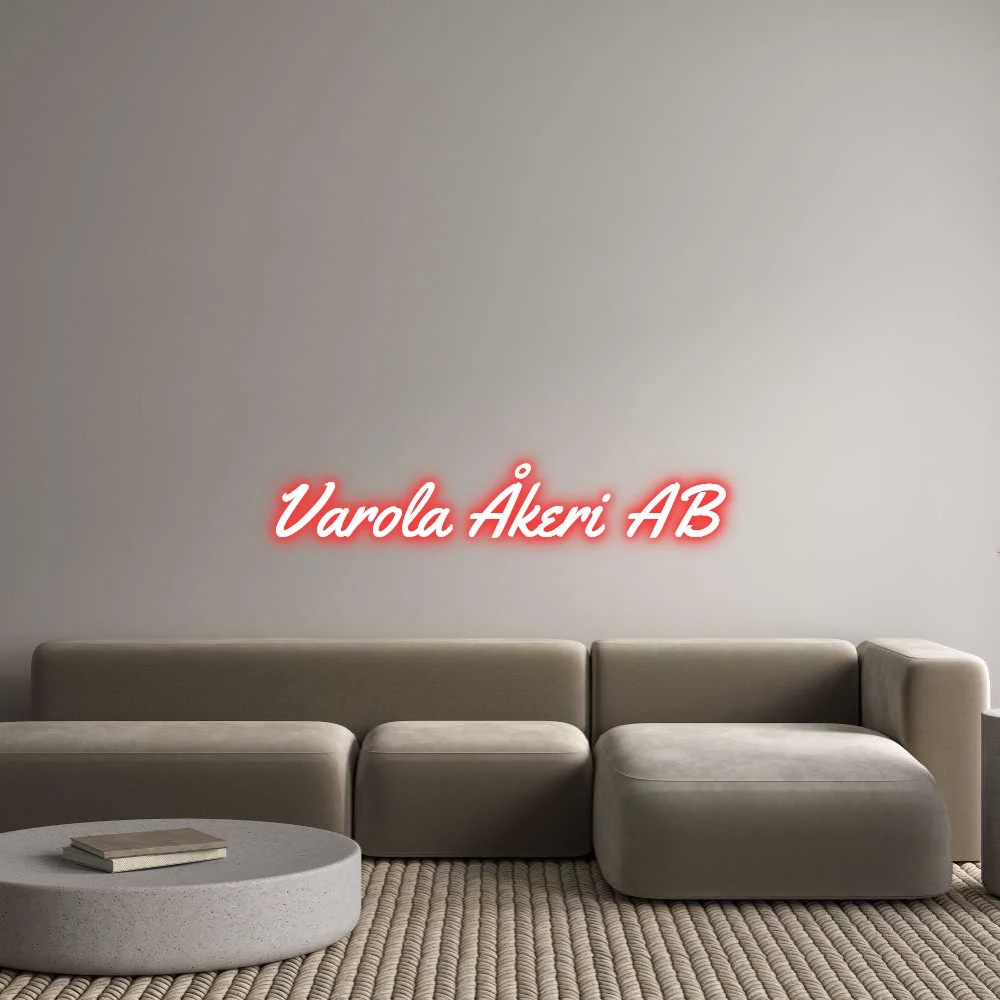 Custom Neon: Varola Åkeri AB