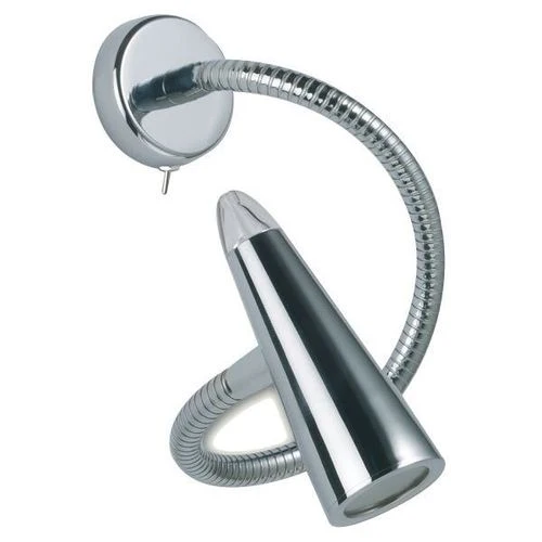 Kartlampe krom