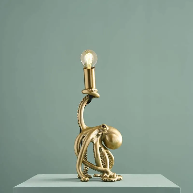 Lampe de table Baby Otto Octopus Or