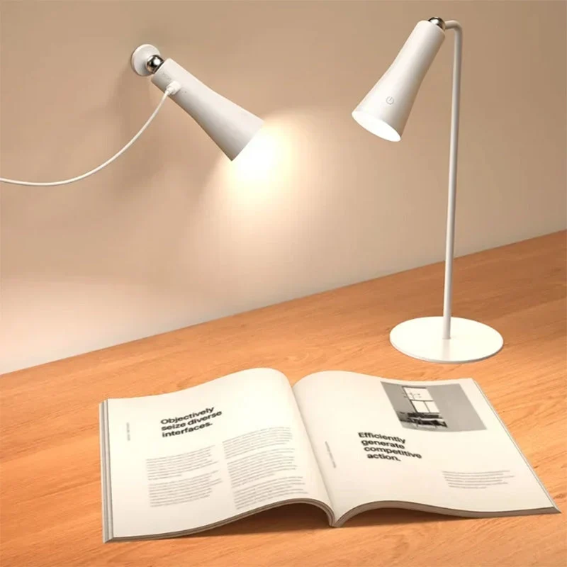3 i 1 magnetisk bærbar bordlampe