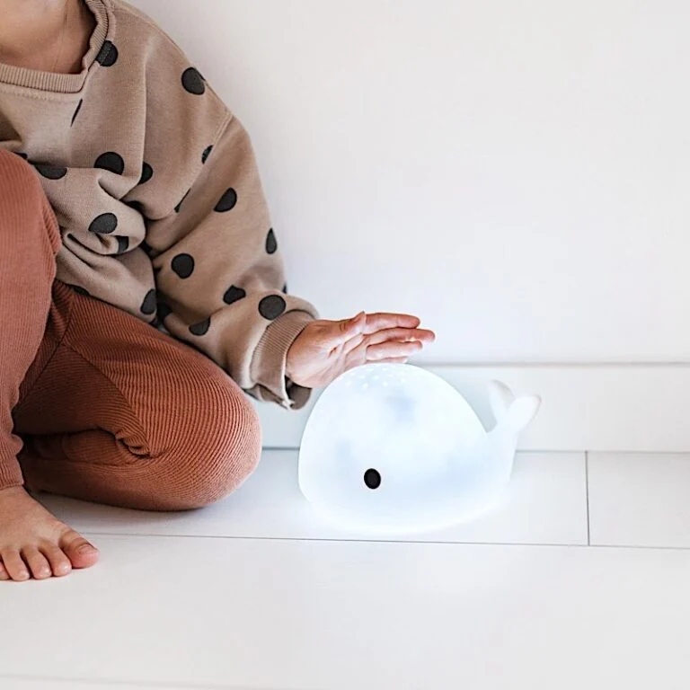 Oppladbart Moby-projektor nattlys