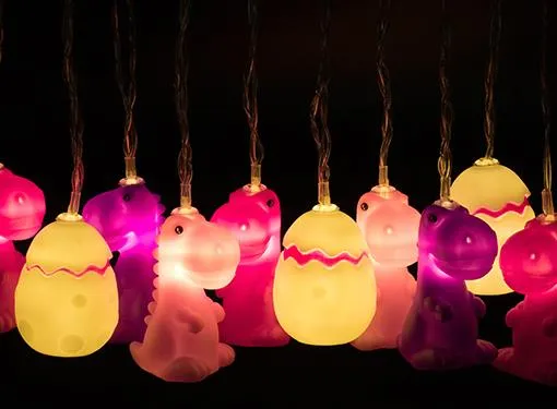 Rosa Dinosaur Light Garland