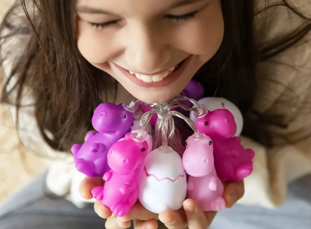 Rosa Dinosaur Light Garland