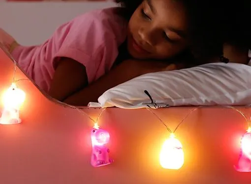 Rosa Dinosaur Light Garland