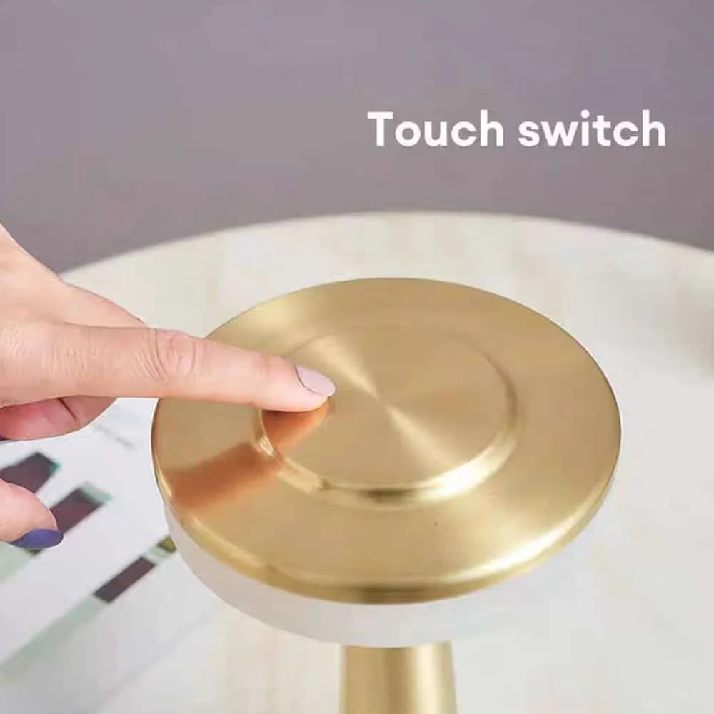 Touch LED Bordlampe med USB-lading