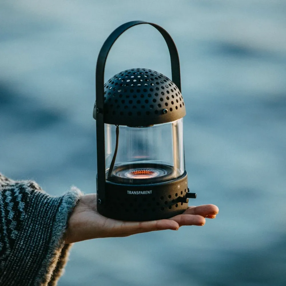 TRANSPARENT Light Speaker Black