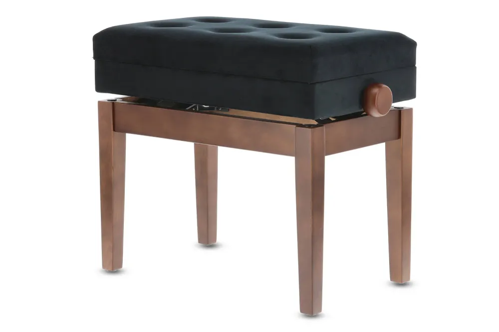 GEWA Piano bench Deluxe Compartment - Walnut matt