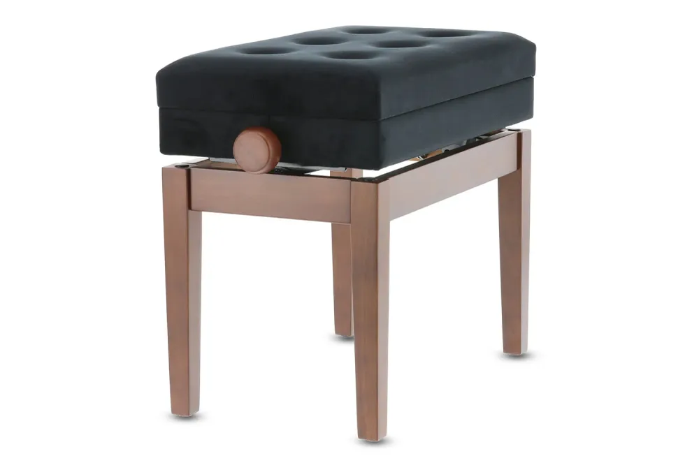 GEWA Piano bench Deluxe Compartment - Walnut matt
