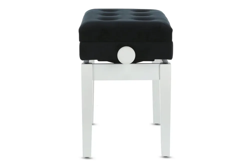 GEWA Piano bench Deluxe Compartment - White matt