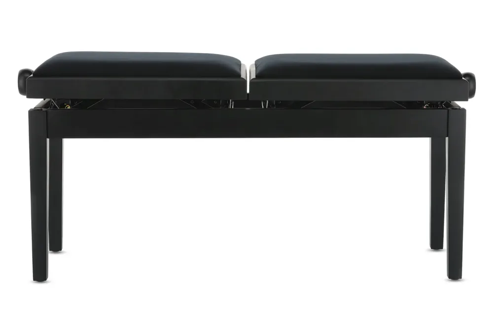 GEWA Piano bench Deluxe Double - Black matt