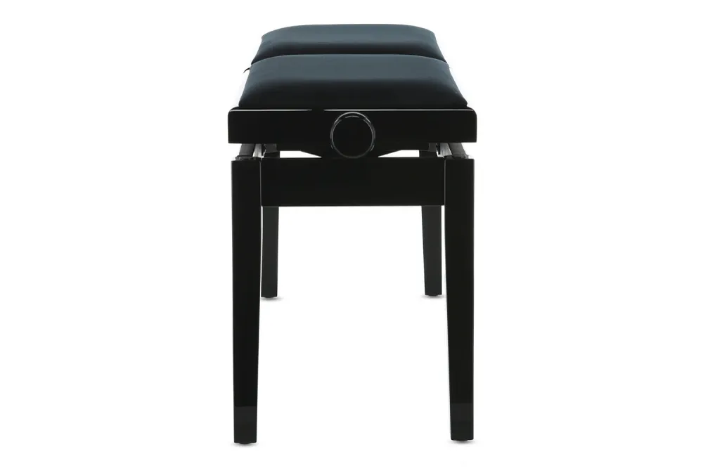 GEWA Piano bench Deluxe Double - Black highgloss