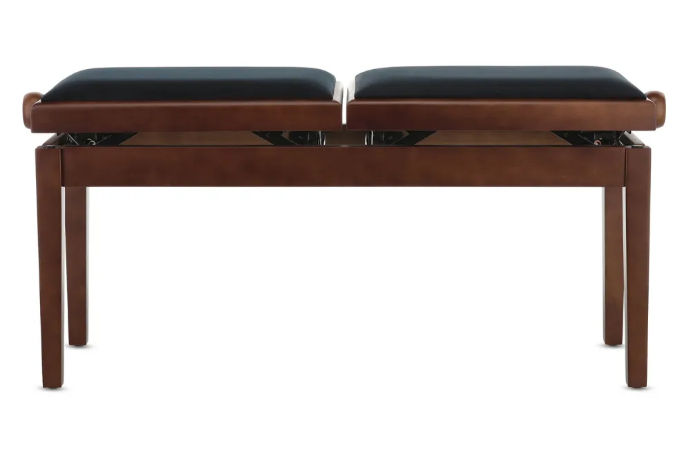 GEWA Piano bench Deluxe Double - Walnut matt