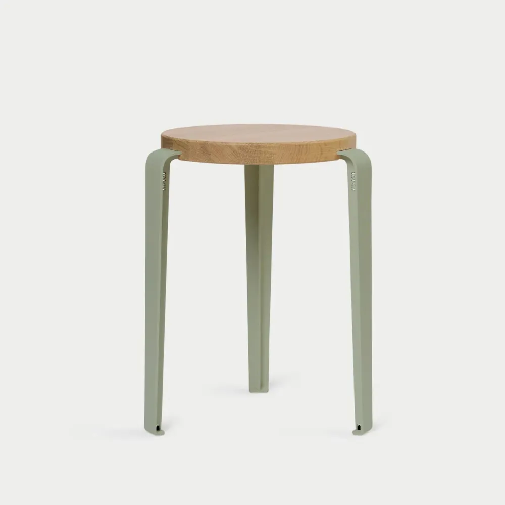 Stol Lou Oak/Eucalyptus Grey