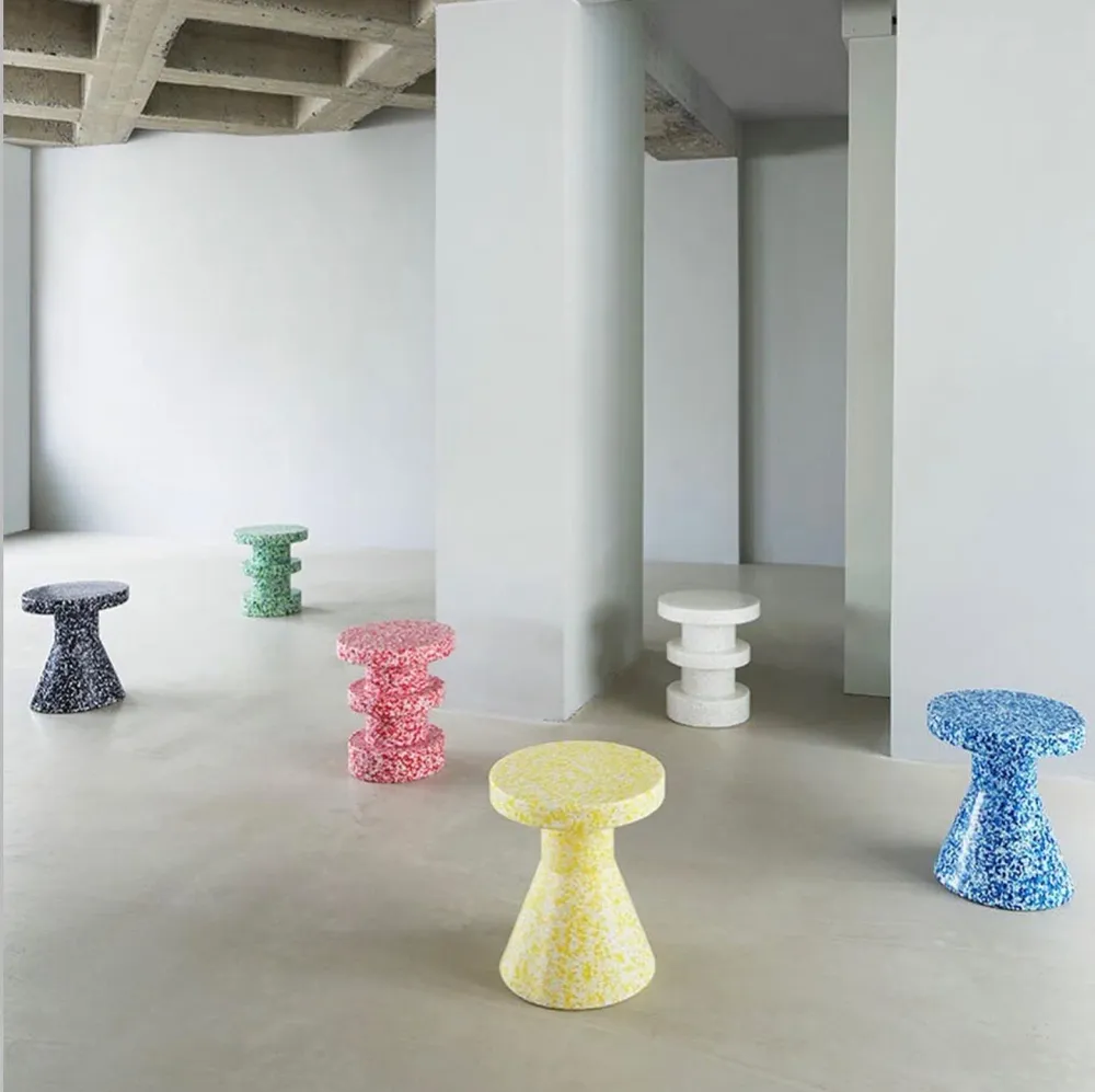 Bit Stool Cone – Yellow 100% Resirkulert plast