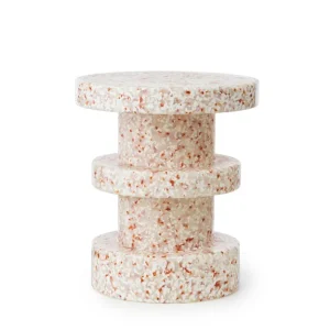 Normann Cph - Bit Stool White multi 100% Resirkulert plast