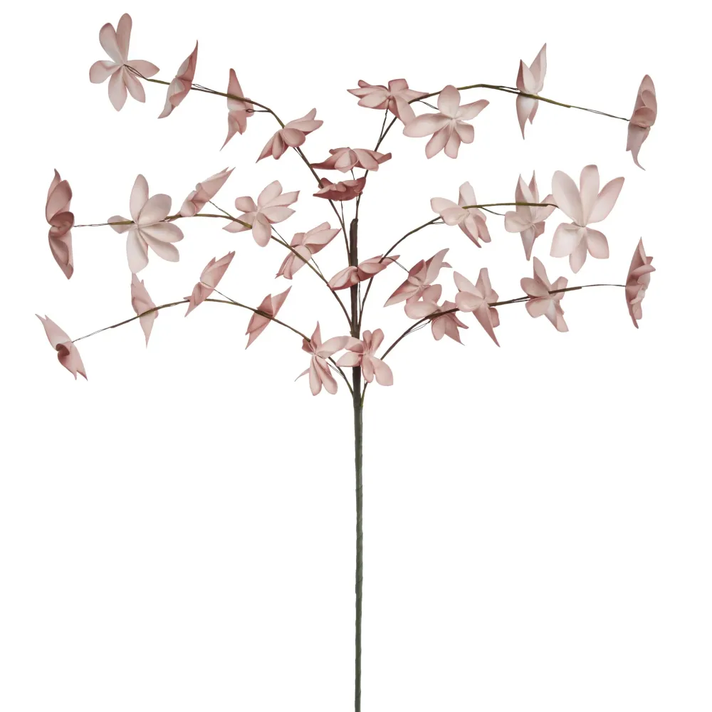 Happia blomsterdekorasjon H7 cm. Rose Tan
