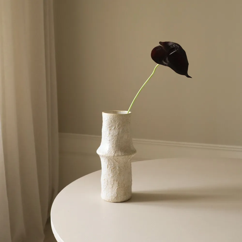 Small Anthurium Flower – Svart