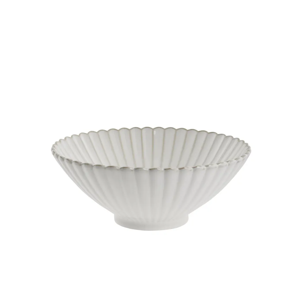 Camille skål Ø 25 cm. råhvit