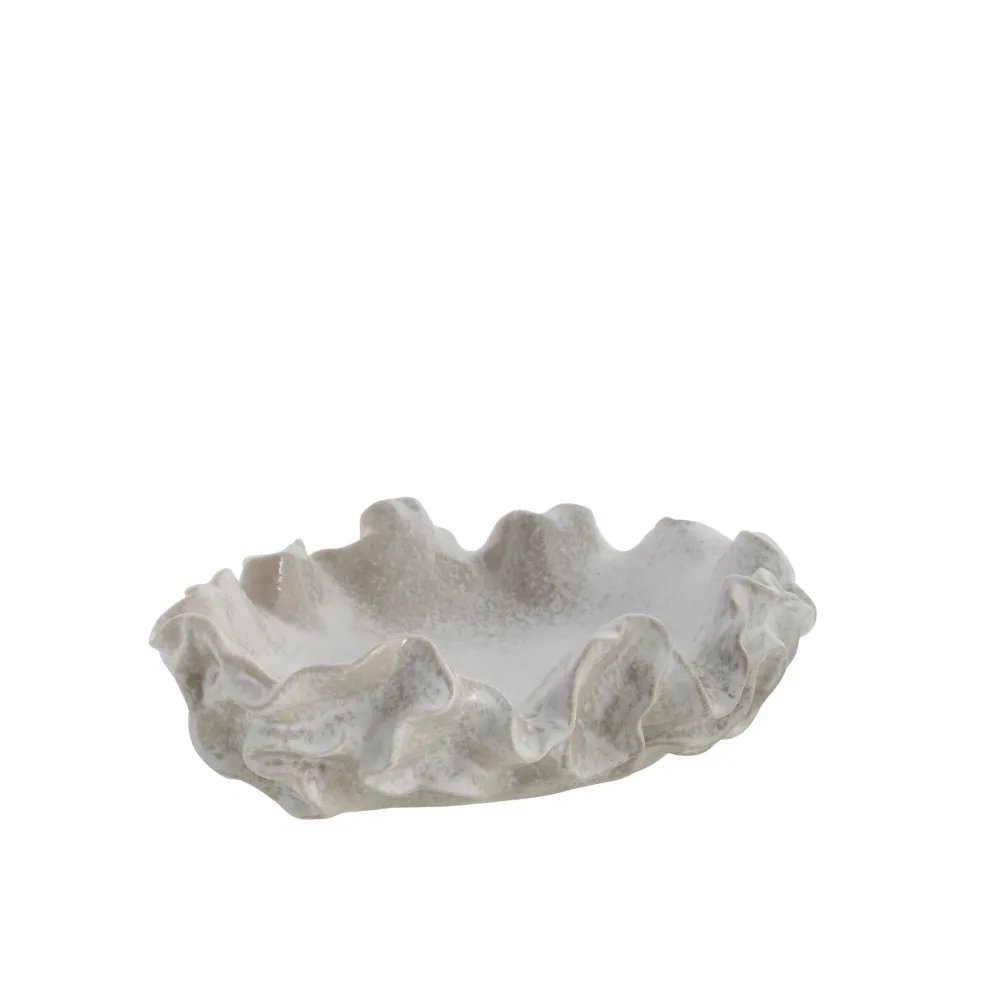 Viola skål sand 35,5x26 cm.