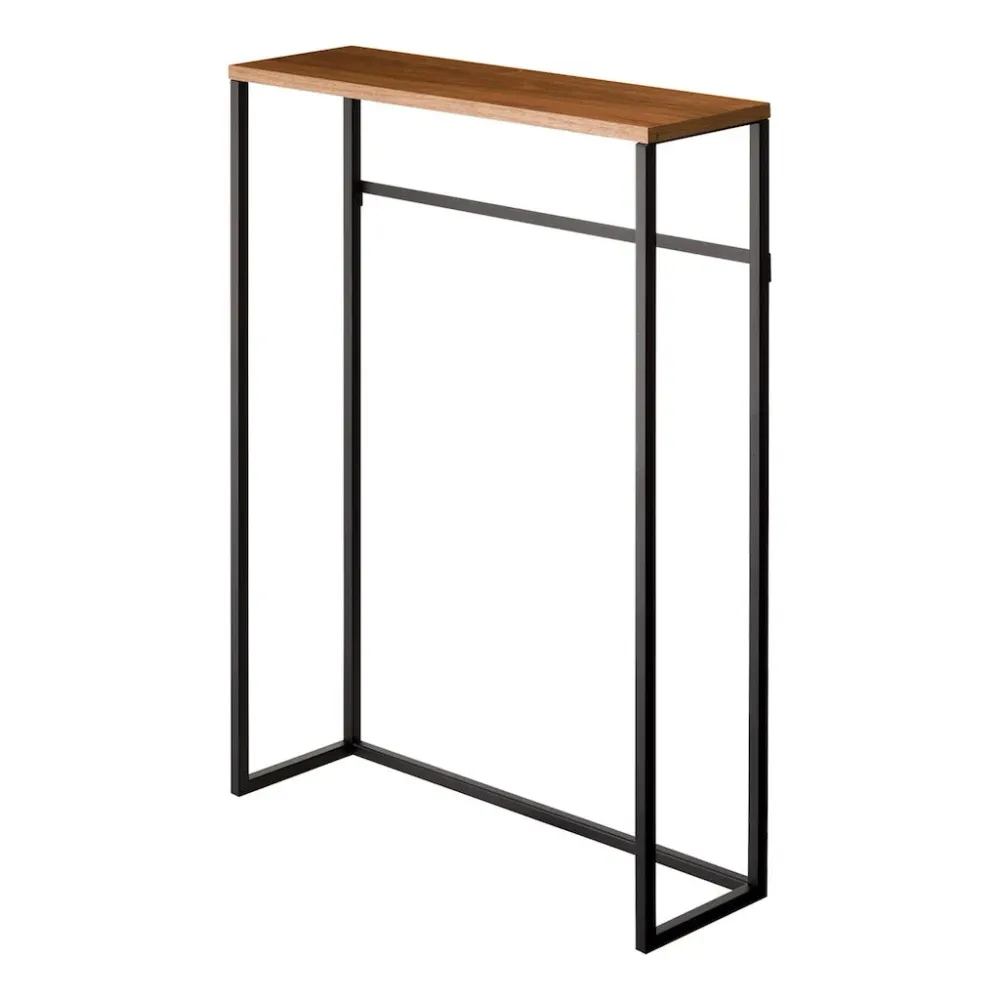 Konsollbord sort 80 x 60 cm