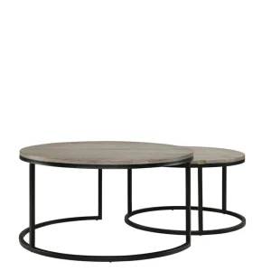 Mason Sofabord sett 2 stk Antique Grey