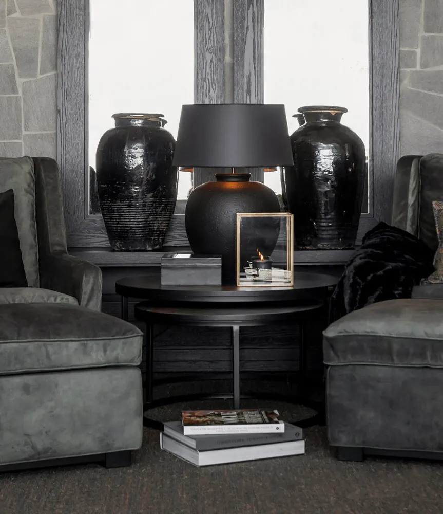 Mason Sofabord sett 2 stk Black