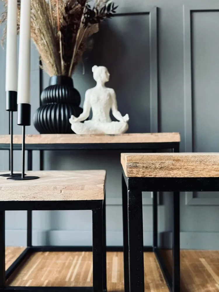Nestbare bord - Sett med 3 stk